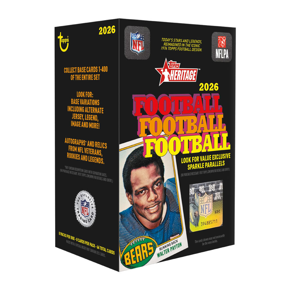 Topps Heritage Football 2026 - Value Box