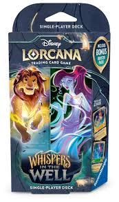 Disney Lorcana TCG Whisper in the well Starter Deck