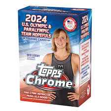 TOPPS CHROME 2024 U.S. OLYMPIC & PARALYMPIC TEAM HOPEFULS BLASTER (7 PACK) BOX