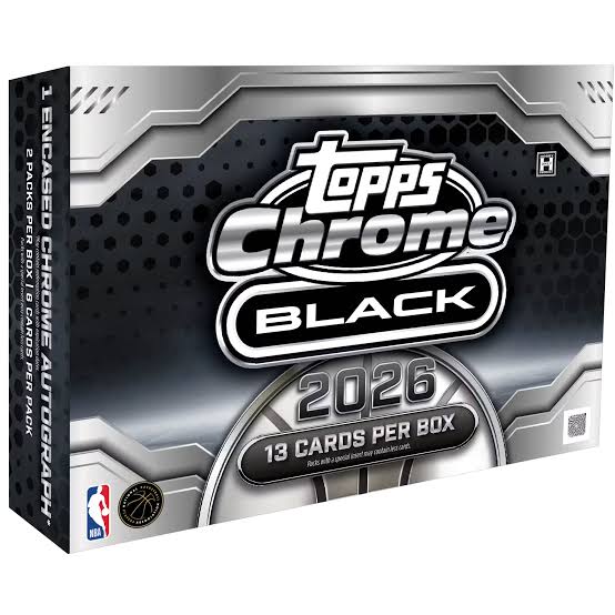 Topps Chrome Black Basketball 2025-26 - Hobby Box