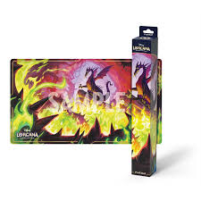 Disney Lorcana TCG Set 11 Winterspell Playmat Dragon Fire