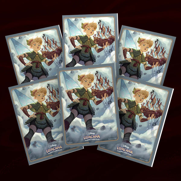 Disney Lorcana TCG Playmat Set 8 Reign of Jafar-Sleeves-Tinker Bell-Giant Fairy