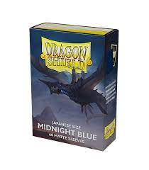 龍盾磨砂牌套卡套 Dragon Shield Sleeves: Matte Dual - Midnight Blue (60)