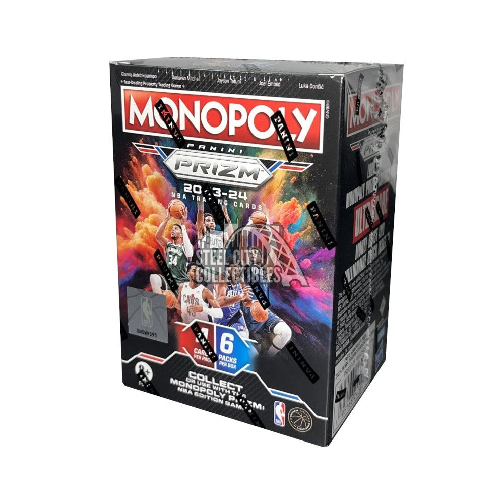 2023 24 monopoly prizm nba booster box 2023-24 Panini Basketball 6-Pack Blaster | HobbyX Store Type:One Piece designed for use with Bandai Namco TCG cross worlds booster box