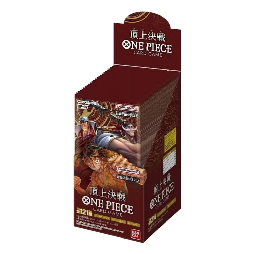 One Piece Card Game OP02 Paramount War Booster Pack | HobbyX Store |  Trading Card Store in Hong Kong