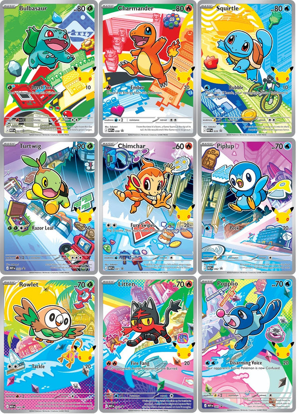 Pokemon TCG 美版 Ascended Heroes First Partners Illustration Collection 1