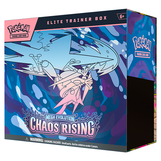 Pokemon TCG 美版 ME04 Mega Evolution—Chaos Rising Elite Trainer Box