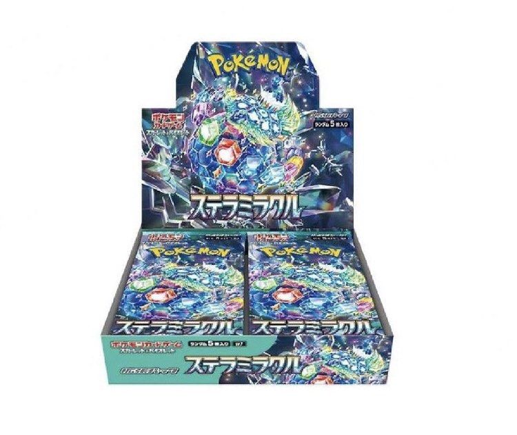 Pokemon TCG 日版 朱與紫 sv7 「ステラミラクル」星晶奇跡 擴充包