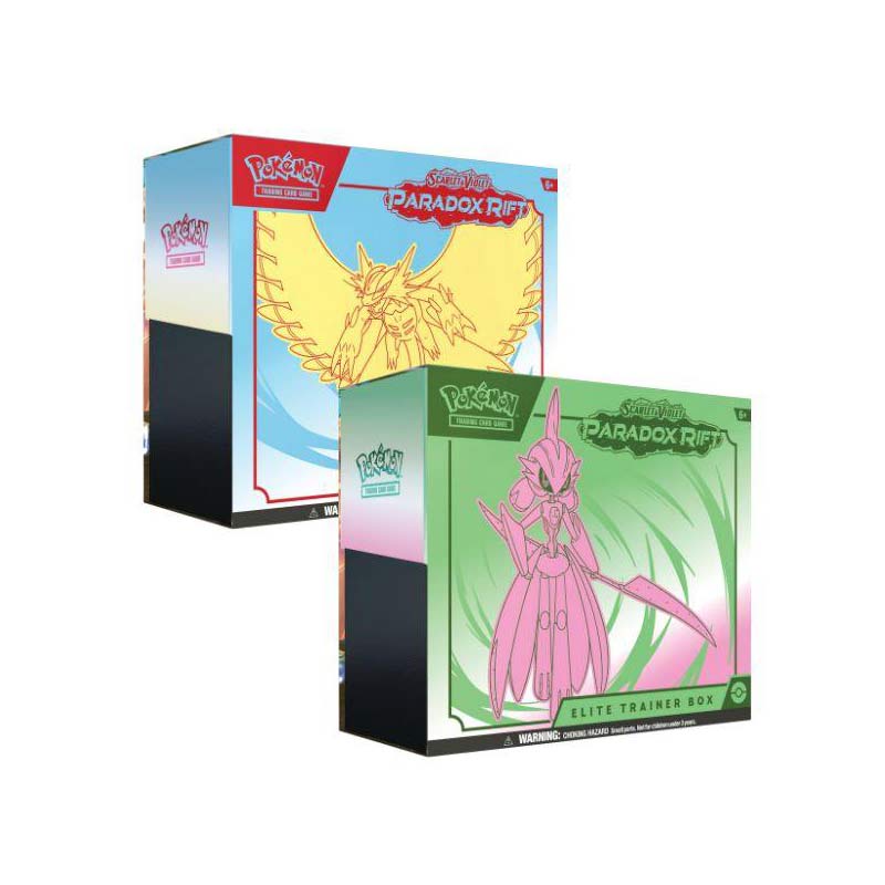 POKÉMON TCG Scarlet & Violet 4 Paradox Rift Elite Trainer Box ETB – NewBee Toys POKÉMON TCG Scarlet & Violet 4 Paradox Rift Elite Trainer Box ETB – NewBee Toys