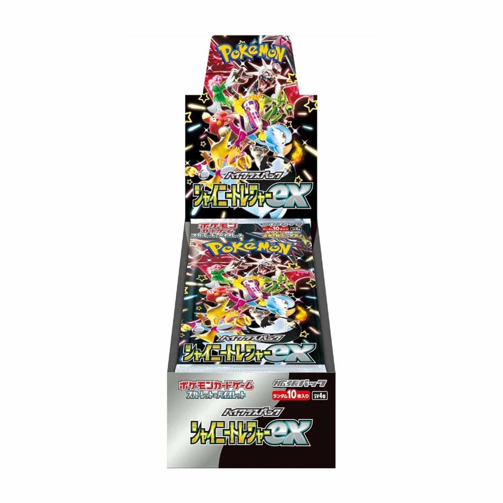 Pokemon TCG Japanese Version Scarlet & Violet sv4a Shiny Treasure EX Booster Box