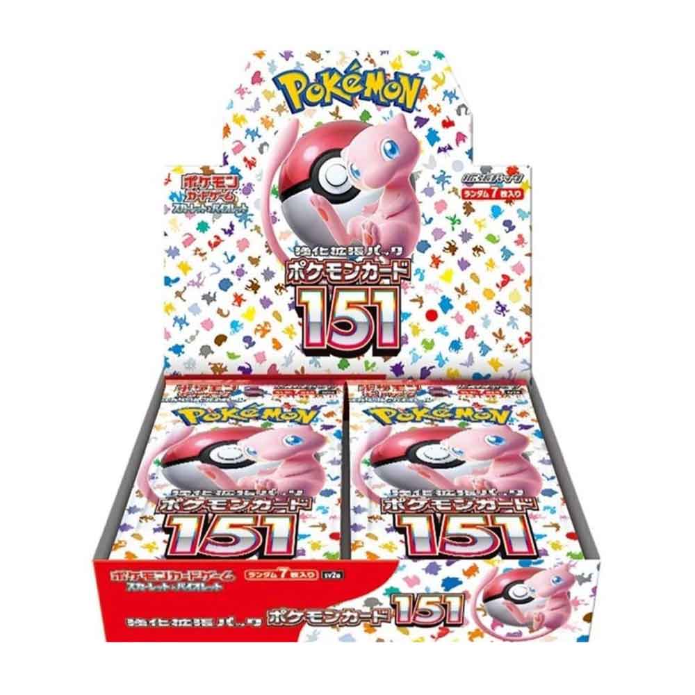 Pokemon TCG 日版朱與紫sv2a 「151」擴充包| HobbyX Store | 集換式卡