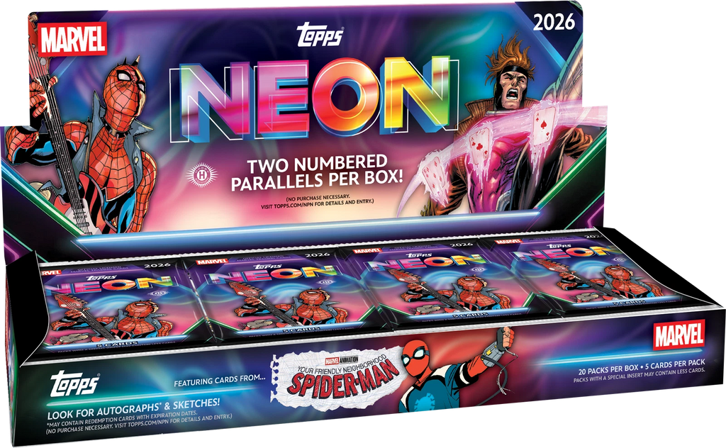 Topps Neon Marvel 2026 - Hobby Box