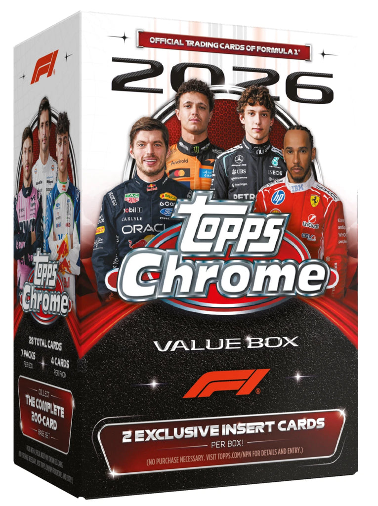 Topps Chrome Formula One 2026 - Value Box