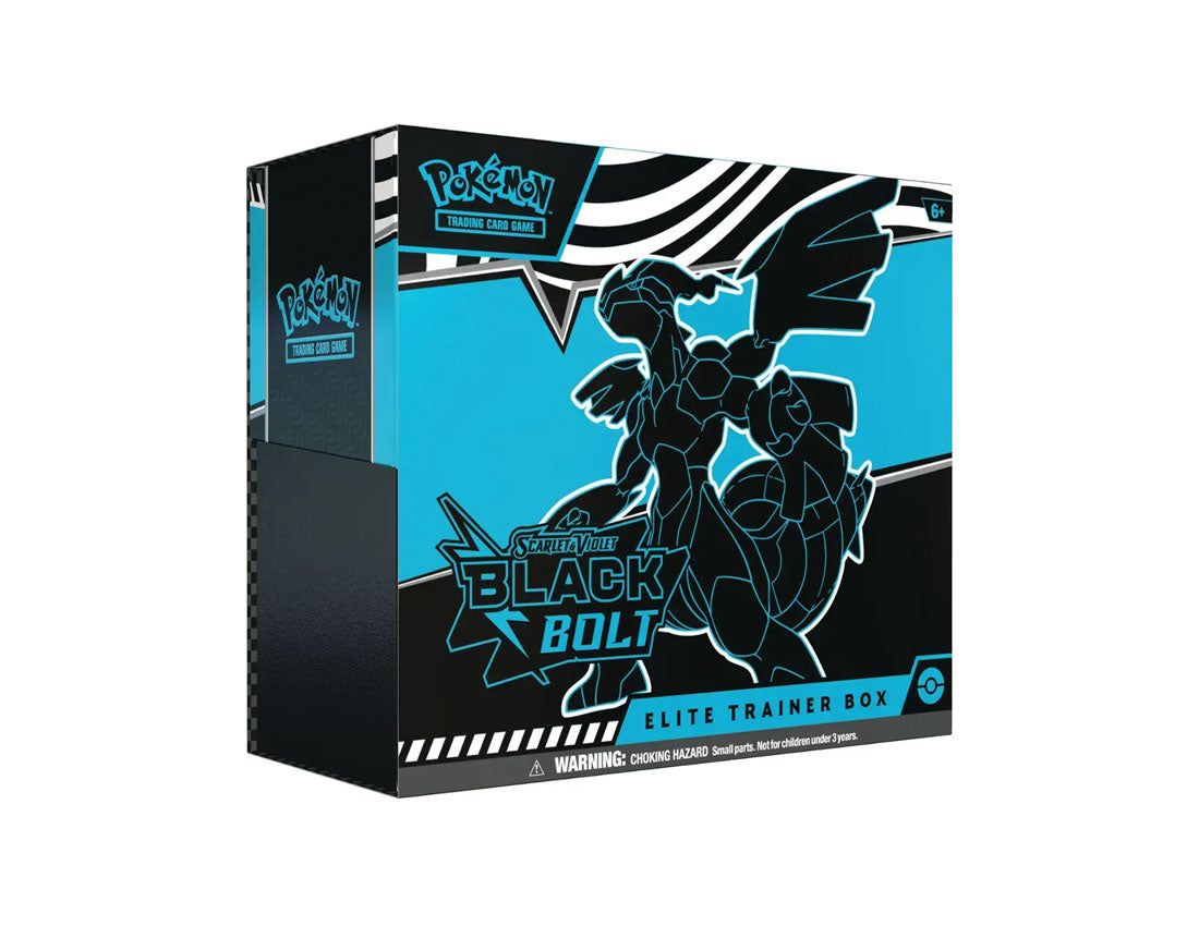Pokemon TCG 美版SV10.5 Black Bolt Elite Trainer Box | HobbyX Store