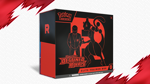 Pokemon TCG 美版 SV10 Destined Rivals Elite Trainer Box
