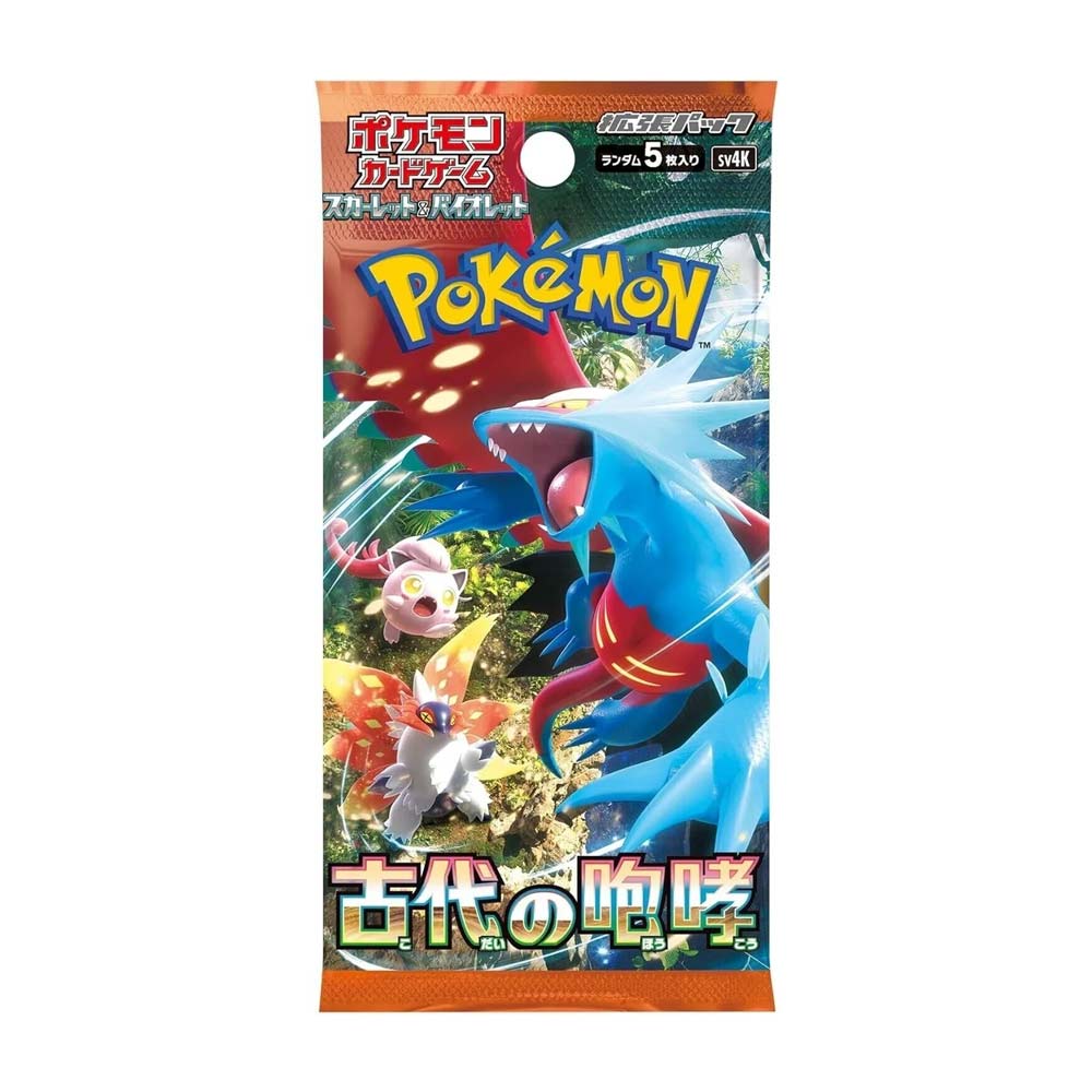 Pokemon TCG Japanese Version SCARLET & VIOLET sv4K「Ancient Roar」Pack