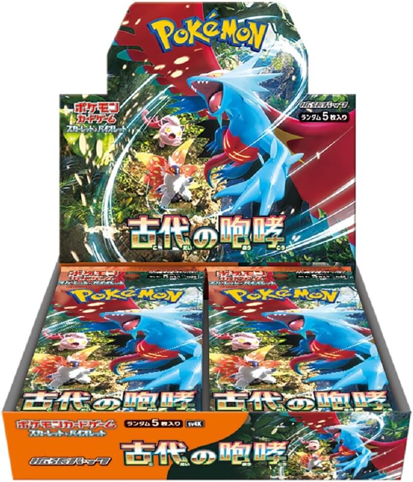 Pokemon TCG 中文版  朱與紫 sv4K 擴充包「古代咆哮」盒裝