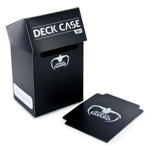 Ultimate Guard 80+ Deck Box - Black - - HobbyX Store
