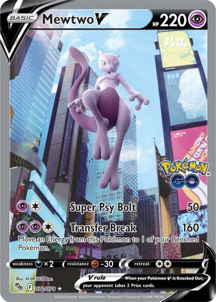 are mewtwo cards rare Mewtwo V - 072/078 - Alternate Art Extra Rare | HobbyX Store