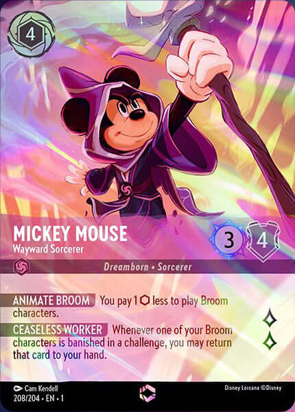 Mickey Mouse - Wayward Sorcerer –  Enchanted