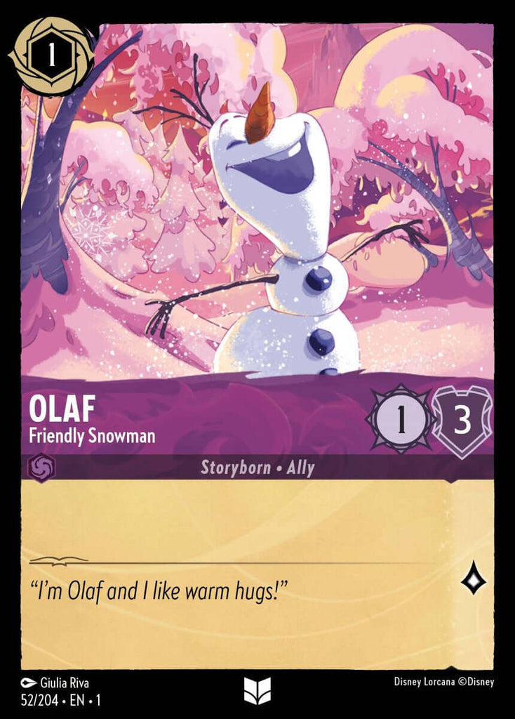 Olaf - Friendly Snowman