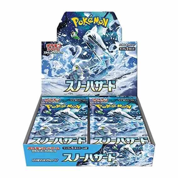 Pokemon TCG 日版朱與紫スノーハザード＆ クレイバースト冰雪險境& 碟