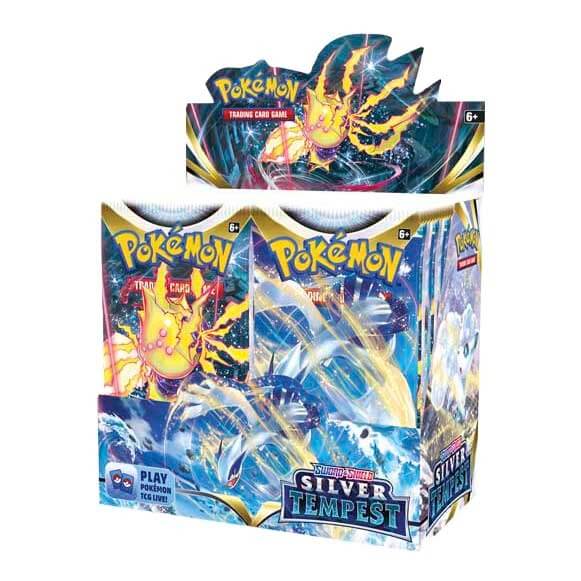 Pokemon TCG 美版 SS12 Silver Tempest Booster Box - HobbyX Store