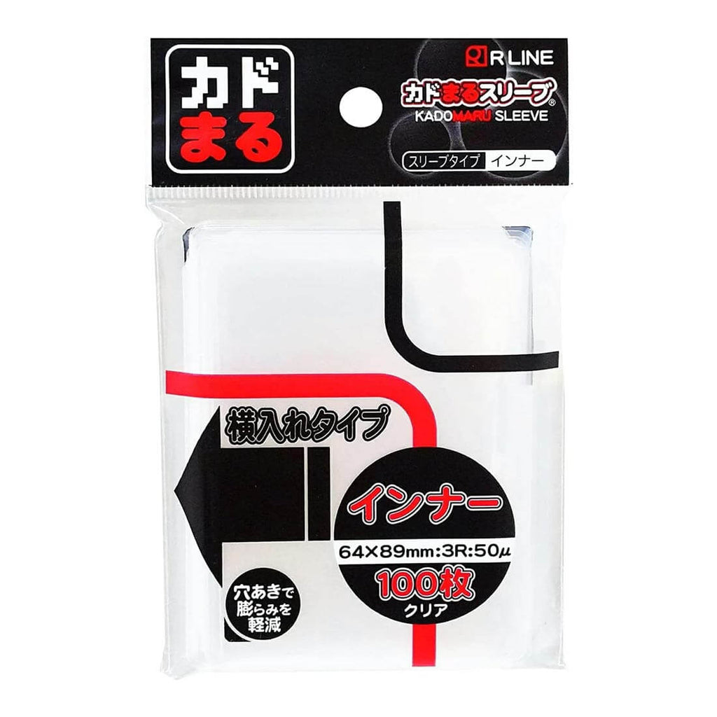 KADOMARU Sleeve 100 - Inner Clear(side load) - 64X89 mm - HobbyX Store